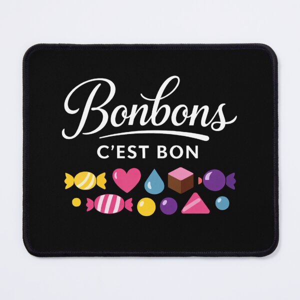 Item preview, Bonbons C’est Bon Sweet French Saying designed and sold by FreshVibe Prints.