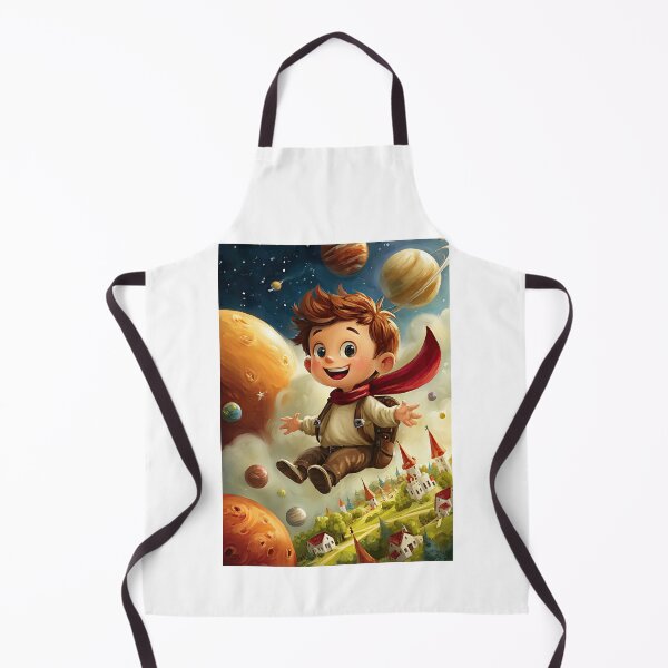 Item preview, Boy Adventurer Standing on Planet in Space designed and sold by Piotrek0001.