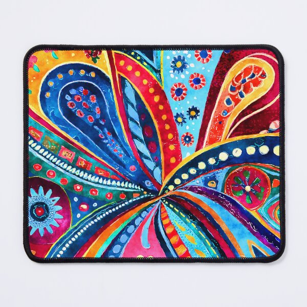 Item preview, Funky 1960's Colorful Hippie Abstract Design Art designed and sold by DEC02.