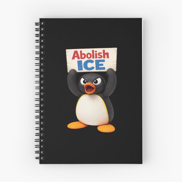 Item preview, Abolish ICE Penguin Protestor designed and sold by itsmebecca.