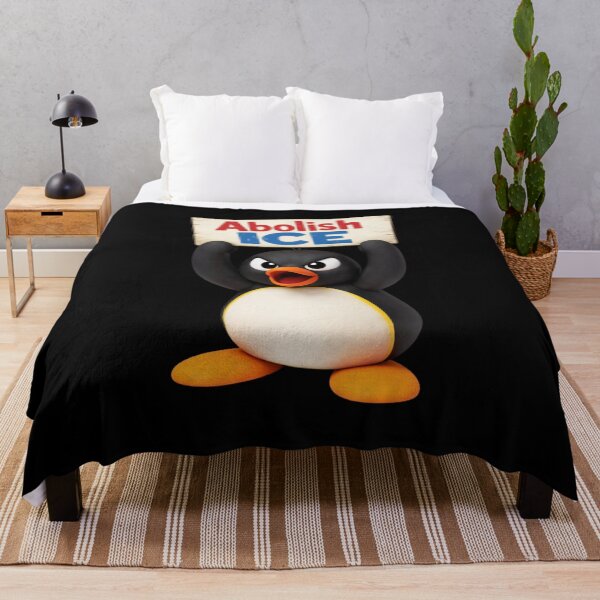 Item preview, Abolish ICE Penguin Protestor designed and sold by itsmebecca.
