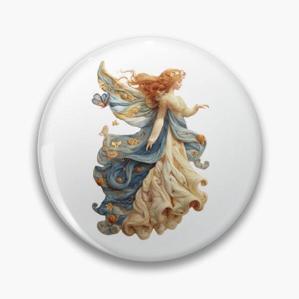 Item preview, Ethereal Butterfly Angel - Soft Pastel Fantasy Art designed and sold by Rocky Mountain Artistry.