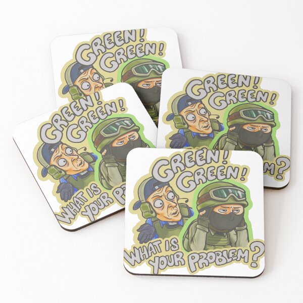 Item preview, Green's Problem Counter Strike designed and sold by stickershopsss.