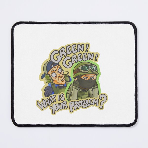 Item preview, Green's Problem Counter Strike designed and sold by stickershopsss.