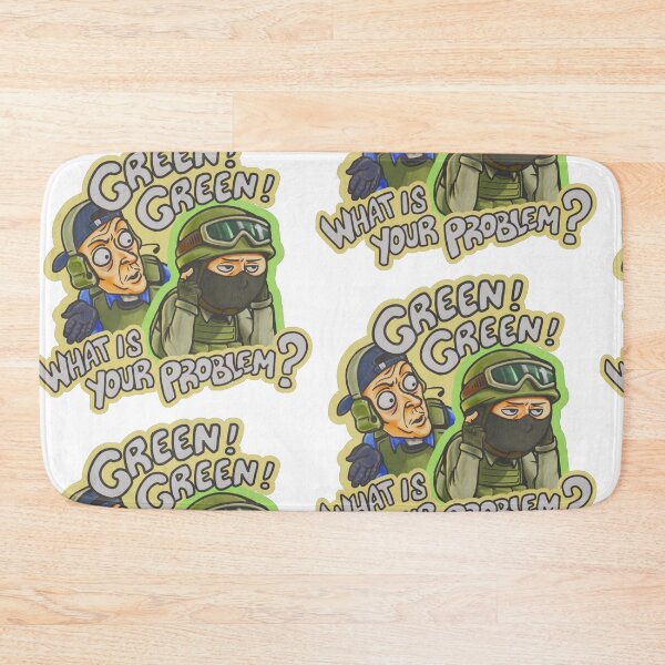 Item preview, Green's Problem Counter Strike designed and sold by stickershopsss.