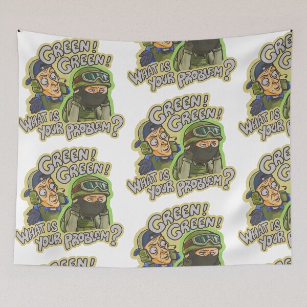Item preview, Green's Problem Counter Strike designed and sold by stickershopsss.