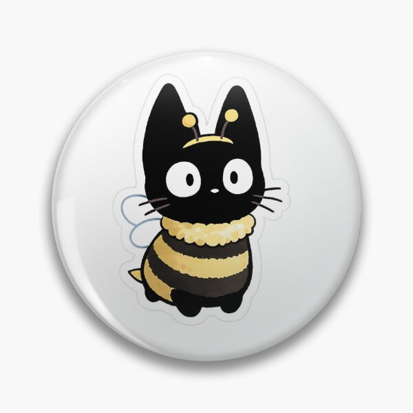 Item preview, Cute Bumblebee Cat Kawaii Design designed and sold by BlobyDesigne.