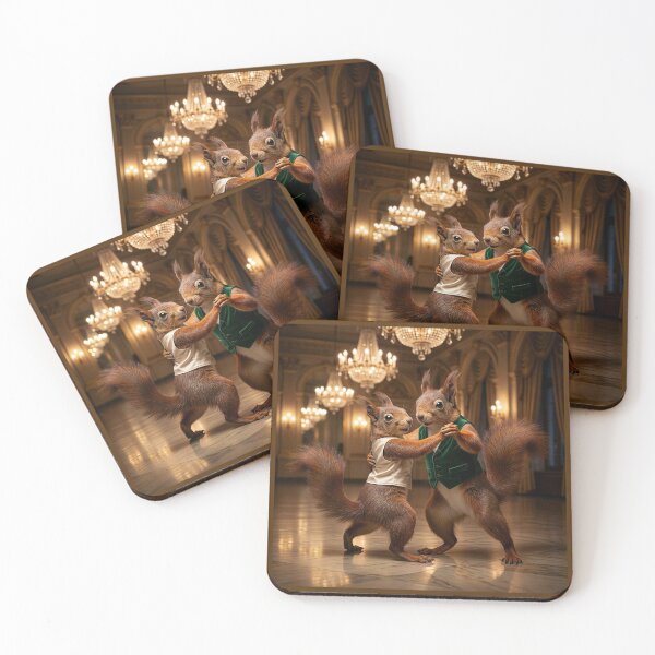 Item preview, Red Squirrels Dance the Tango designed and sold by Tridentulus.