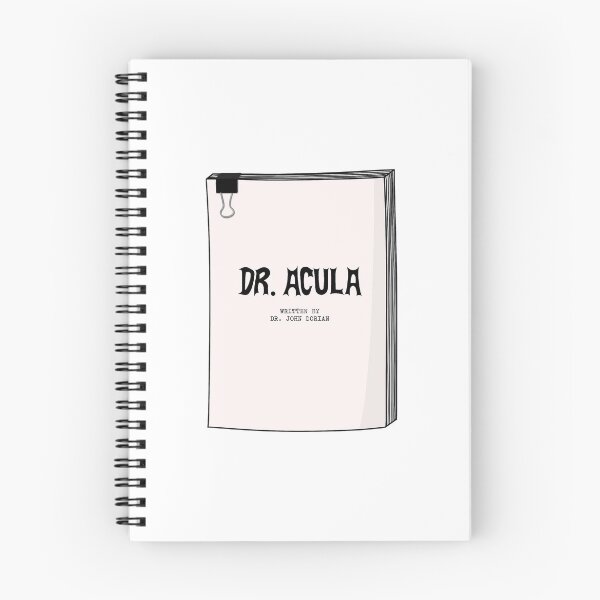Item preview, Scrubs J.D. Dr. Acula Screenplay Script designed and sold by Lalia Designs.