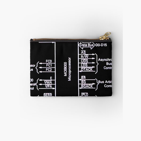 Item preview, Motorola 68000 processor logic diagram - white designed and sold by Jagaroth.