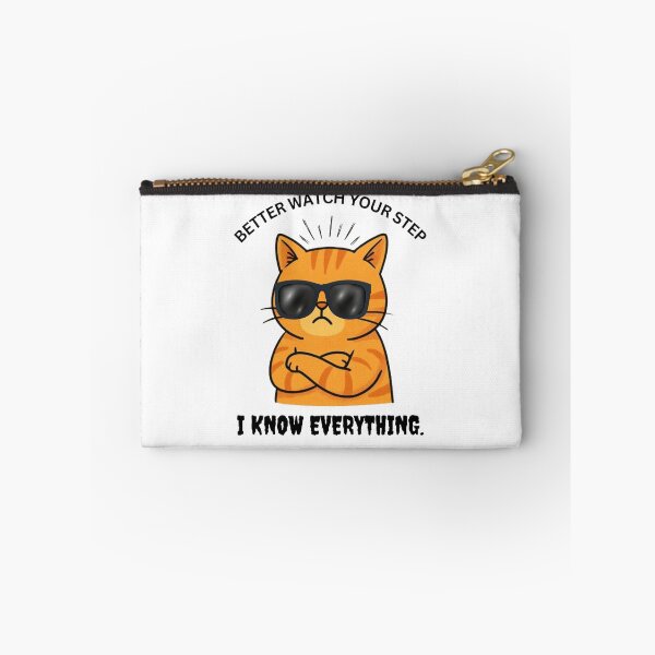Item preview, Better Watch Your Step – I Know Everything T-Shirt designed and sold by The Silver Petal Art Studio.