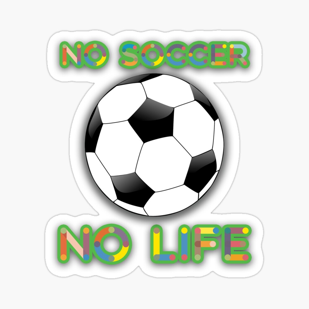 No Soccer No Life Shirt For Soccer Players Spiral Notebook By No Leg Bones Redbubble