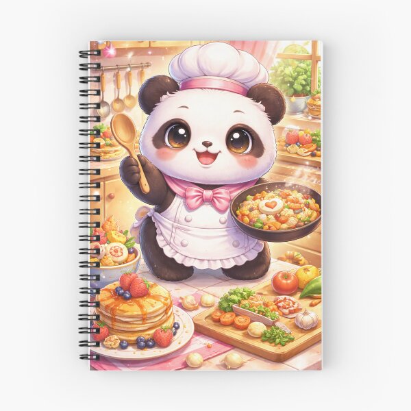 Item preview, Kawaii Panda Power – Cute Chef Design designed and sold by ValeriValera.