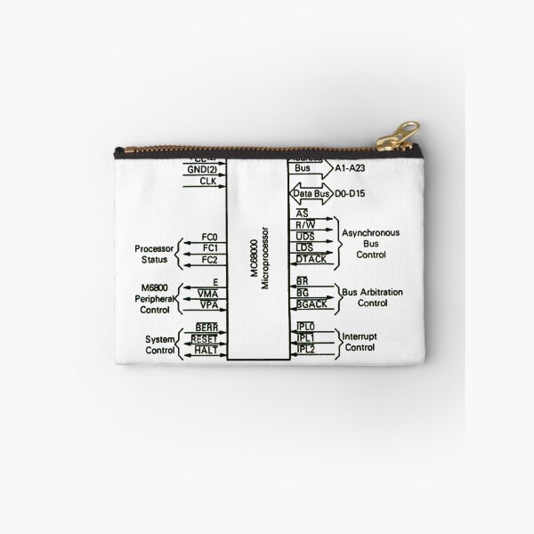 Item preview, Motorola 68000 processor logic diagram - black designed and sold by Jagaroth.