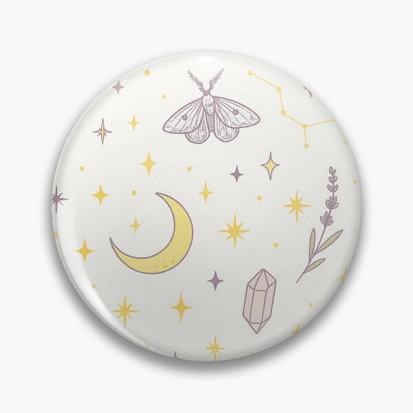 Item preview, Lavender Moonlight Witchy Pattern designed and sold by Heathenicia.