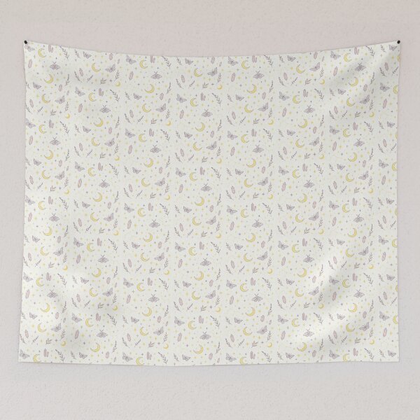 Item preview, Lavender Moonlight Witchy Pattern designed and sold by Heathenicia.