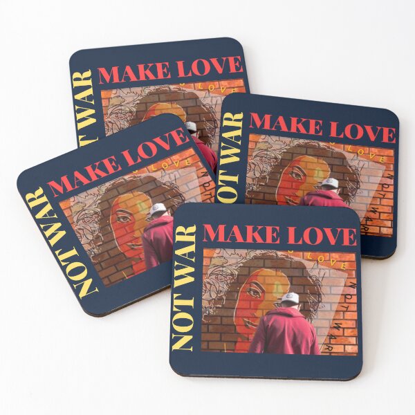 Item preview, MAKE LOVE – Not War designed and sold by Stylnadruk.