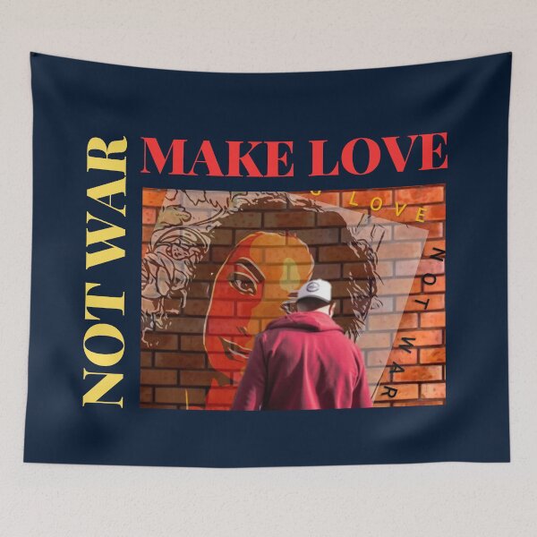 Item preview, MAKE LOVE – Not War designed and sold by Stylnadruk.