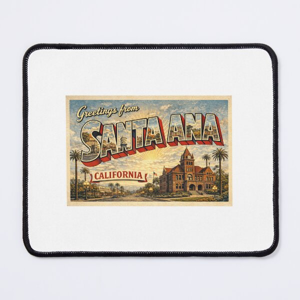 Item preview, Greetings from Santa Ana, California  designed and sold by ParfaitPrints.