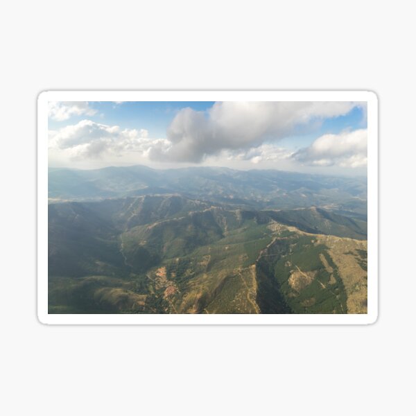 Aerial - Valley Village Sticker