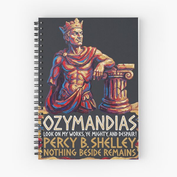 Aperçu de l'œuvre « Ozymandias » de Percy B. Shelley créée et vendue par Filologica.
