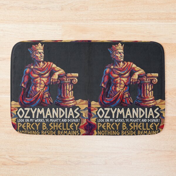 Item preview, 'Ozymandias' by Percy B. Shelley designed and sold by Filologica.