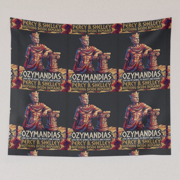 Item preview, 'Ozymandias' by Percy B. Shelley designed and sold by Filologica.