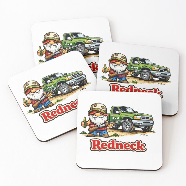 Item preview, Redneck Gnome with Shotgun & 4x4 Truck designed and sold by Moriarty's Digital Visions.