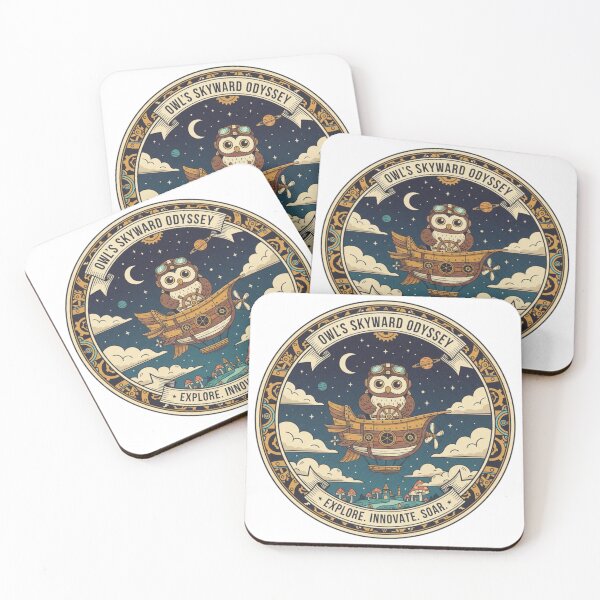 Item preview, Copy of Copy of Owl’s Skyward Odyssey: Steampunk Explorer designed and sold by Moccroad.