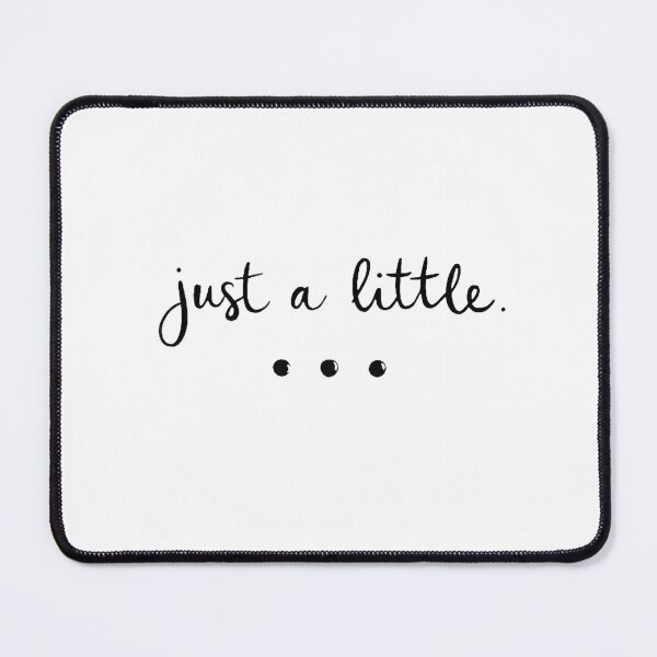 Item preview, Just a Little Minimalist Typography – Simple Aesthetic Quote Design designed and sold by FeelFreeStore.