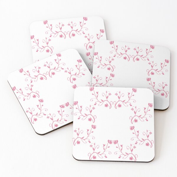 Item preview, Rose trellis pink designed and sold by Laura Redden.
