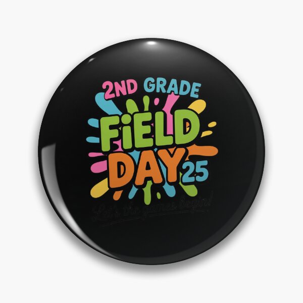Item preview, Let Games Begin Second 2nd Grade Field Day 2025 Teacher Kids designed and sold by DigitaldeligArt.