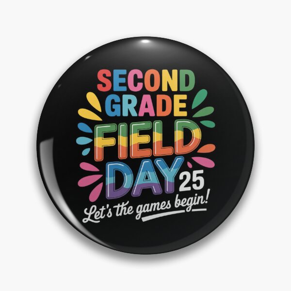 Item preview, Let The Games Begin 2nd Second Grade Field Day Teacher Kid designed and sold by DigitaldeligArt.
