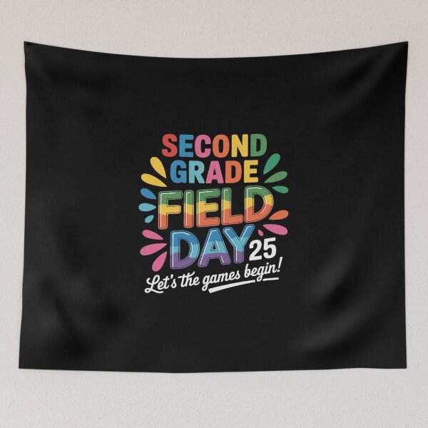 Item preview, Let The Games Begin 2nd Second Grade Field Day Teacher Kid designed and sold by DigitaldeligArt.