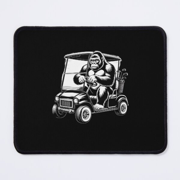 Item preview, Bigfoot Golf , Sasquatch Driving Golf Cart Apparel designed and sold by MarkLeedsArt.