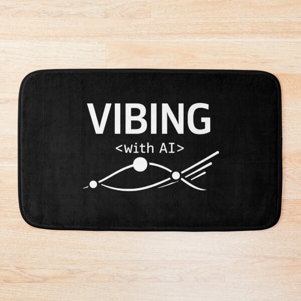 Item preview, Vibing With AI Tech Humor designed and sold by FreshVibe Prints.