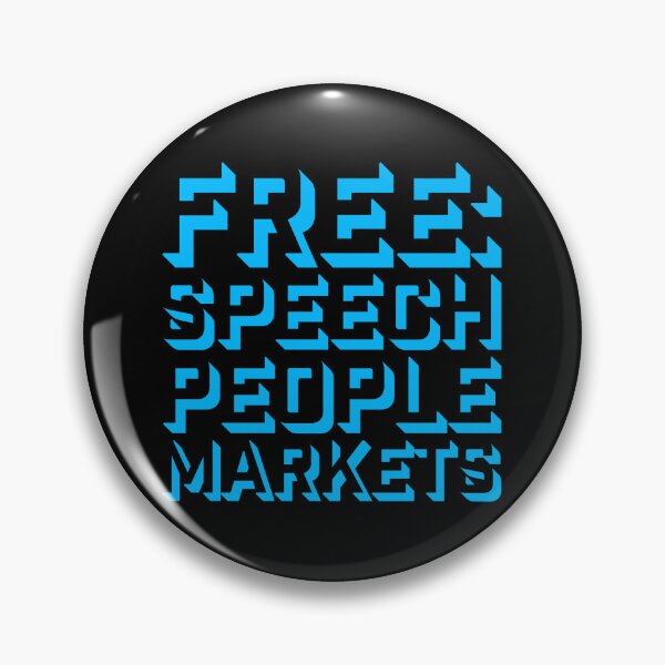Artikelvorschau, Redefreiheit, Märkte, Menschen, Libertäre Freiheit entworfen und verkauft von shirt-o-mat.