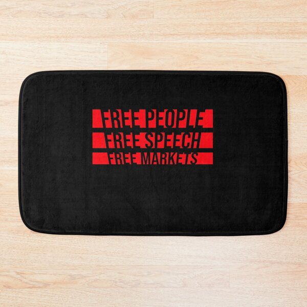 Artikelvorschau, Redefreiheit, Märkte, Menschen, Libertäre Freiheit entworfen und verkauft von shirt-o-mat.