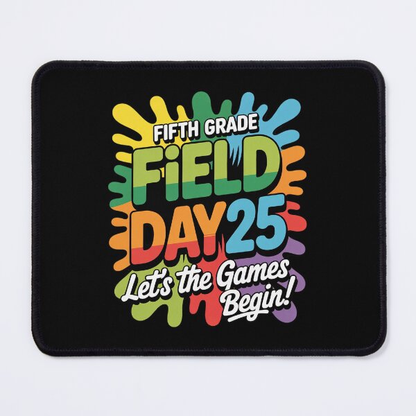 Item preview, Let The Games Begin Fifth Grade Field Day 2025 Teacher Kid designed and sold by DigitaldeligArt.