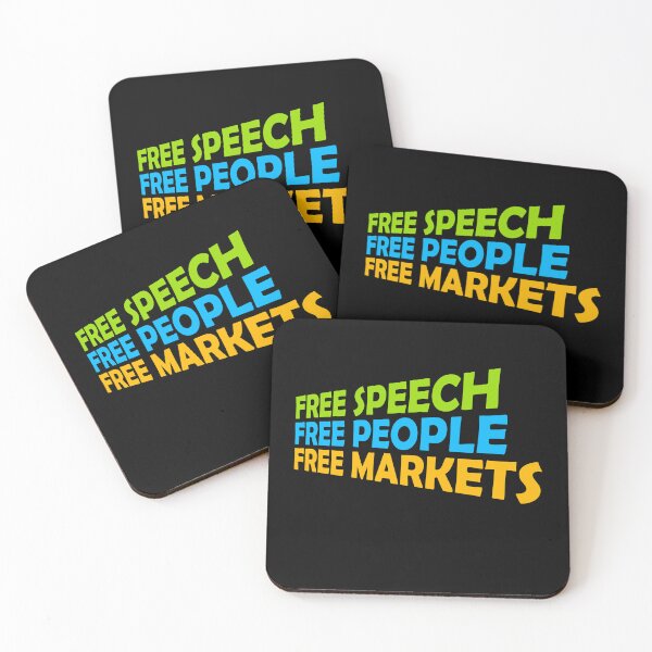 Artikelvorschau, Redefreiheit, Märkte, Menschen, Libertäre Freiheit entworfen und verkauft von shirt-o-mat.
