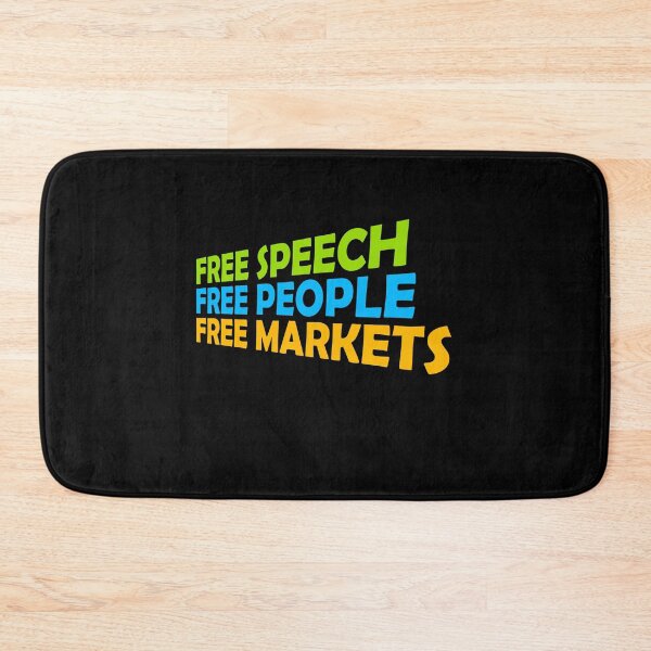 Artikelvorschau, Redefreiheit, Märkte, Menschen, Libertäre Freiheit entworfen und verkauft von shirt-o-mat.