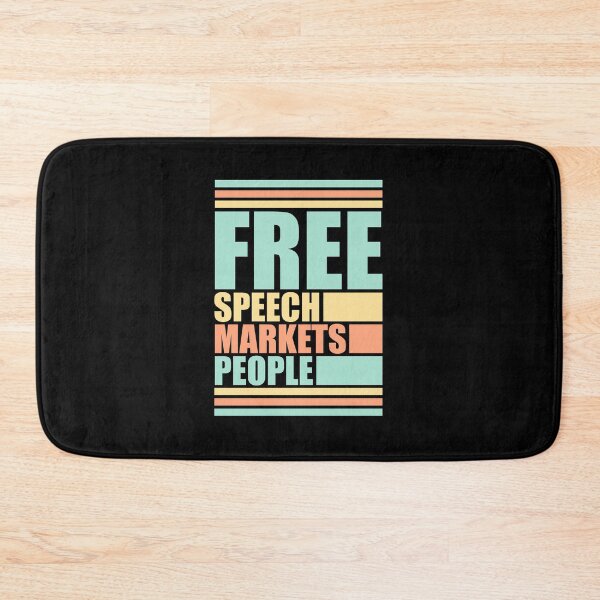 Artikelvorschau, Redefreiheit, Märkte, Menschen, Libertäre Freiheit entworfen und verkauft von shirt-o-mat.