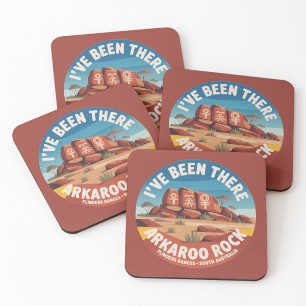 Item preview, I’ve Been There — Arkaroo Rock | Flinders Ranges SA Travel Sticker designed and sold by Random Designs.