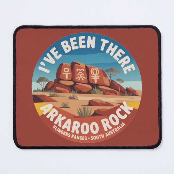 Item preview, I’ve Been There — Arkaroo Rock | Flinders Ranges SA Travel Sticker designed and sold by Random Designs.