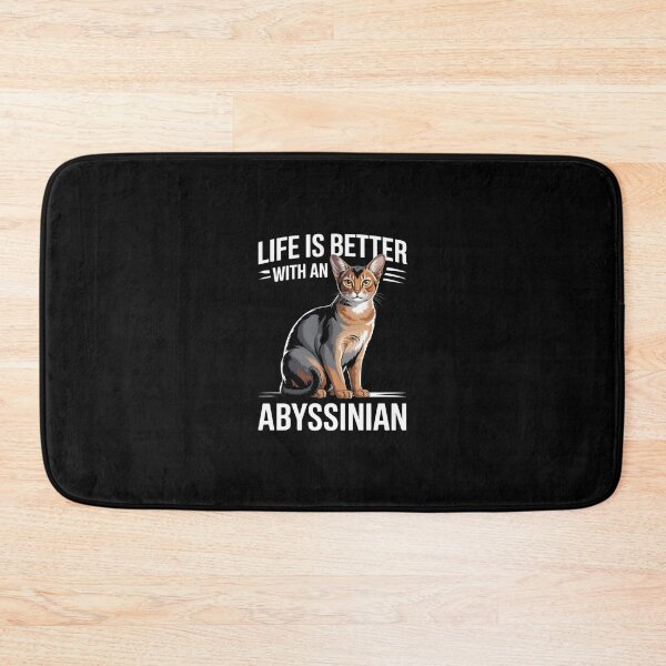 Item preview, Life Is Better With An Abyssinian Cat Lover designed and sold by SyntaxClaw.