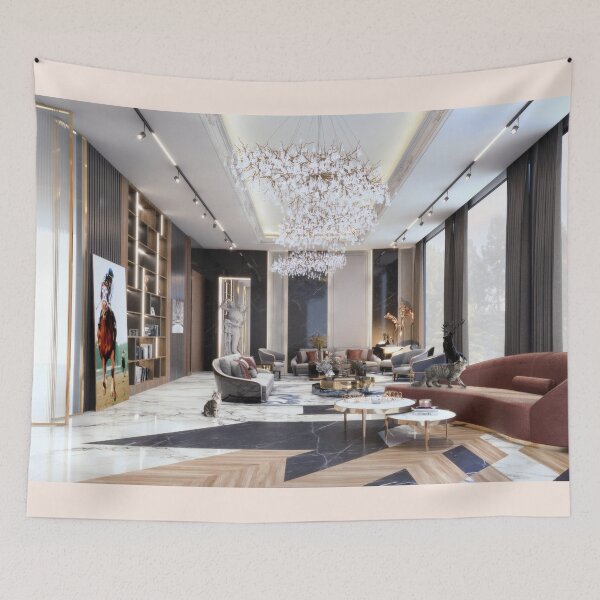 Item preview, The Anatta: Grand Obsidian Living Lounge designed and sold by AnattA-3D.