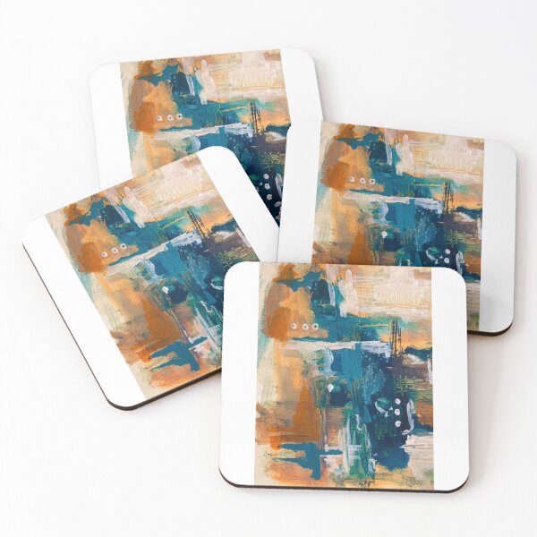 Item preview, Shifting Currents: Abstract ocean art with teal textures designed and sold by Shane Peter Conroy.