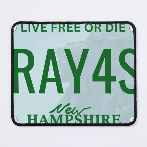 Item preview, New Hampshire Pray 4 Surf License Plate designed and sold by whitneysellssticks.