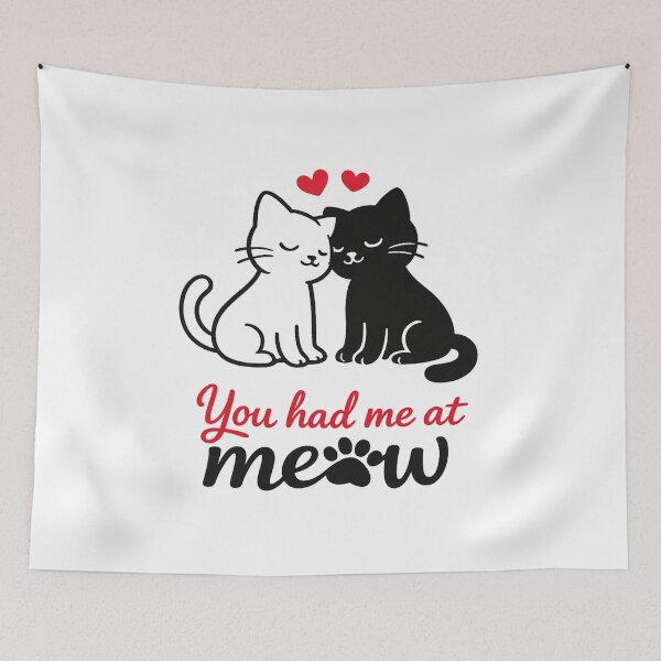 Item preview, You Had Me At Meow designed and sold by Konoha-store.