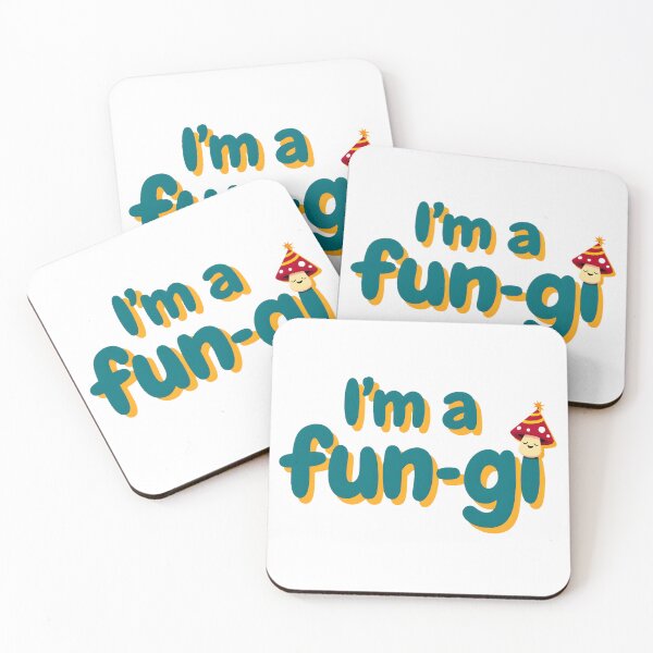Item preview, I’m a Fun-Gi Funny Mushroom – Cute Fungi Pun Cartoon Design designed and sold by FeelFreeStore.